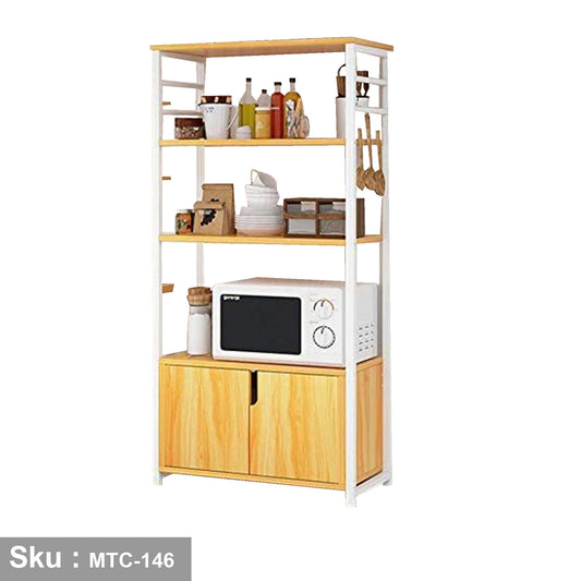 Electrostatic paint metal kitchen storage unit -MTC-146