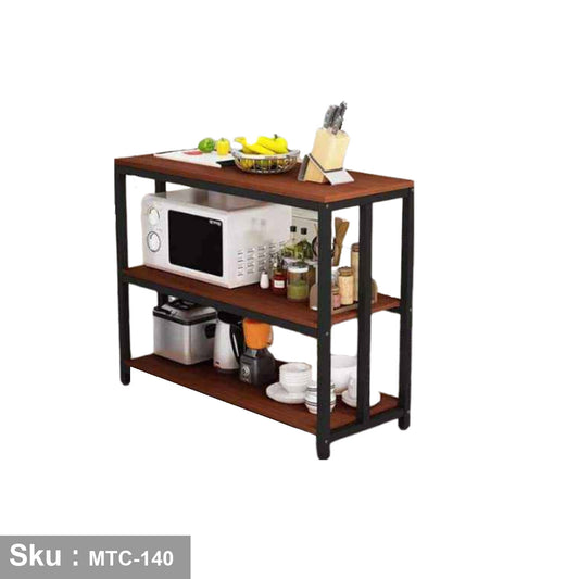 Electrostatic paint metal kitchen storage unit -MTC-140