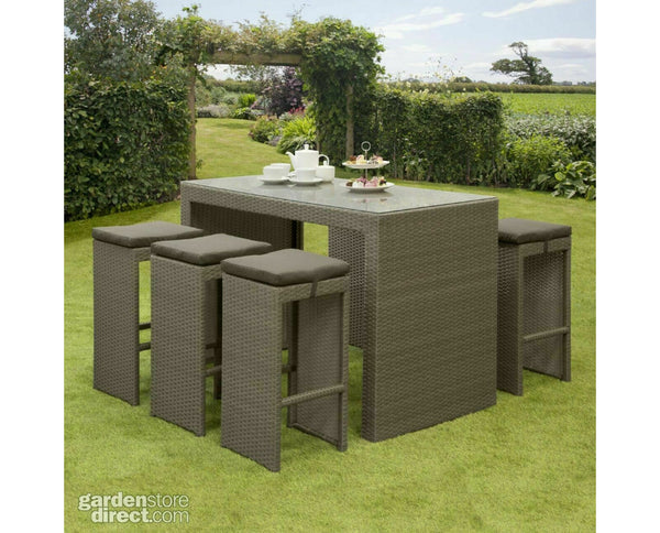 Matrix Bar Set made of rattan