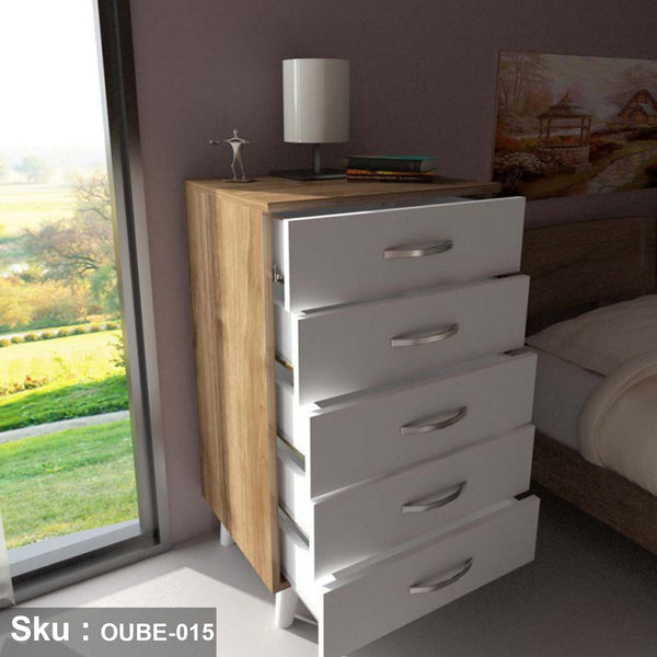 High quality MDF wood nightstand - OUBE-015
