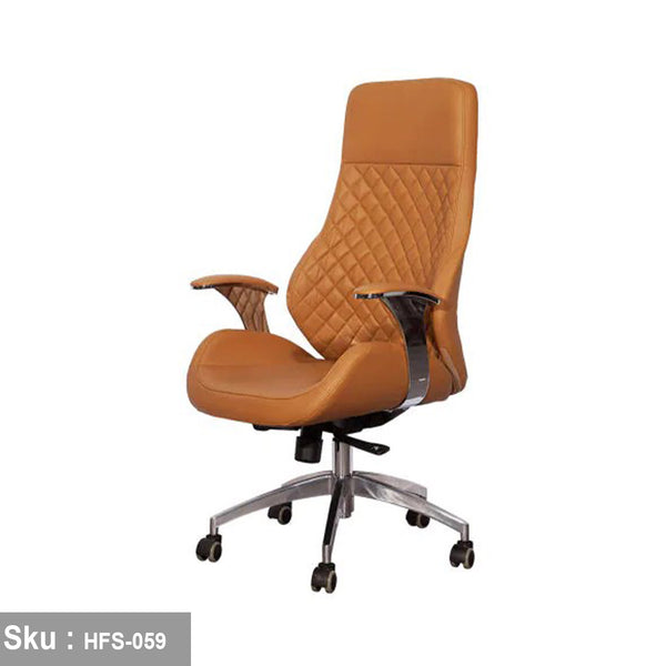 Leather office chair - HFS-059