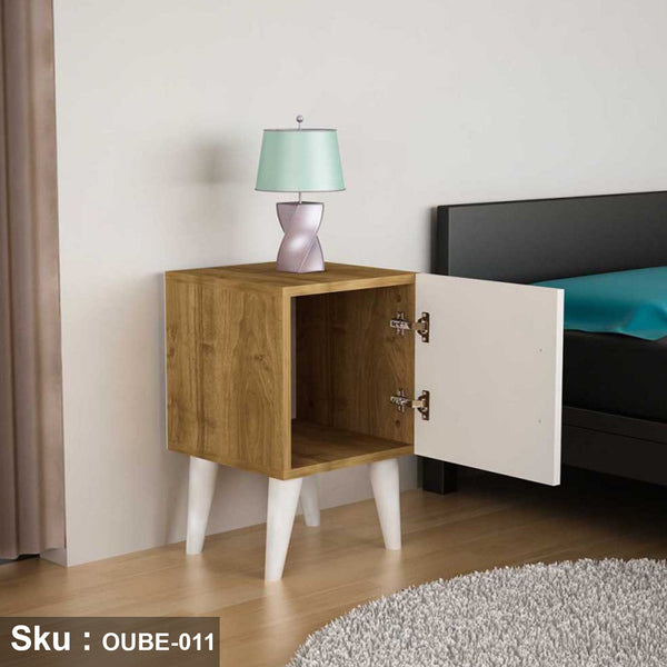 High quality MDF wood nightstand - OUBE-011
