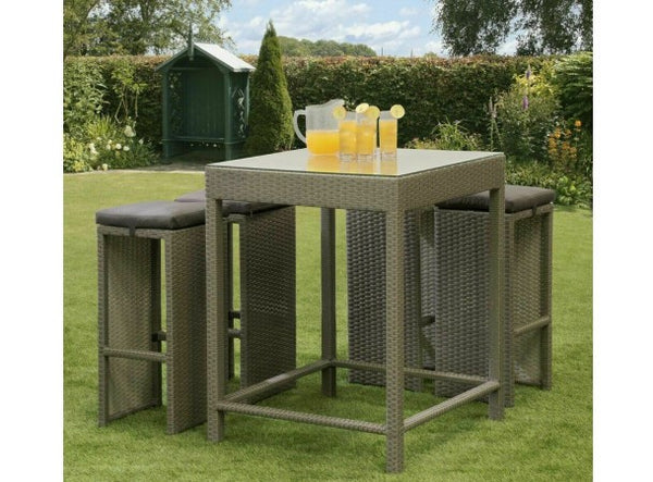 Ziko rattan bar set