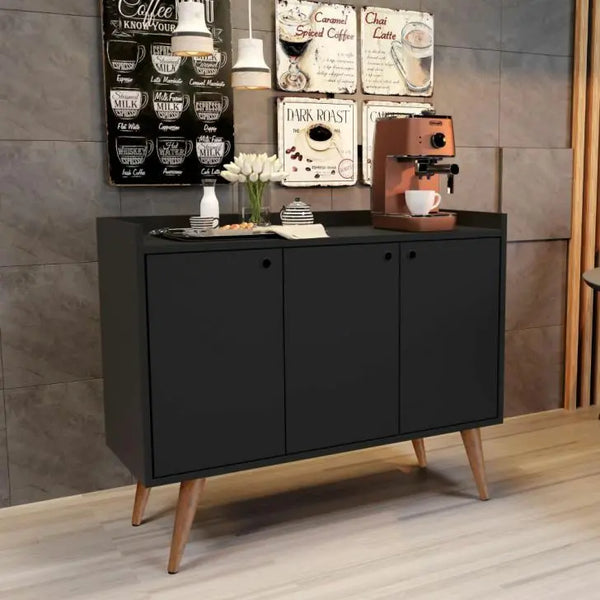 High quality MDF wood coffee corner - HFS-098