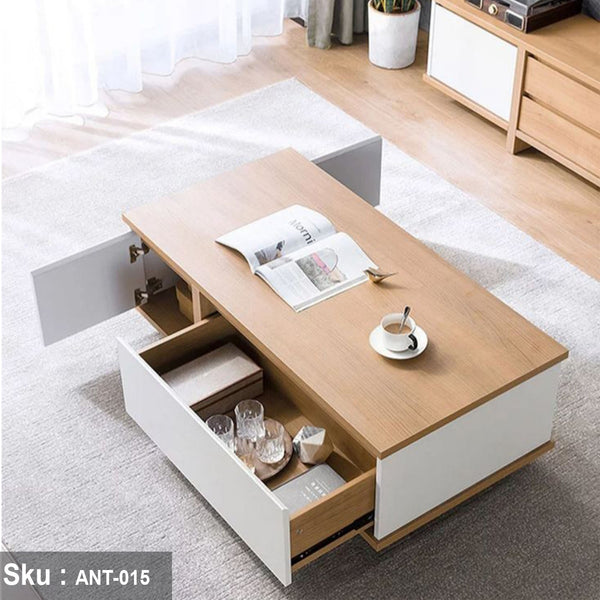 Keema MDF wood coffee table