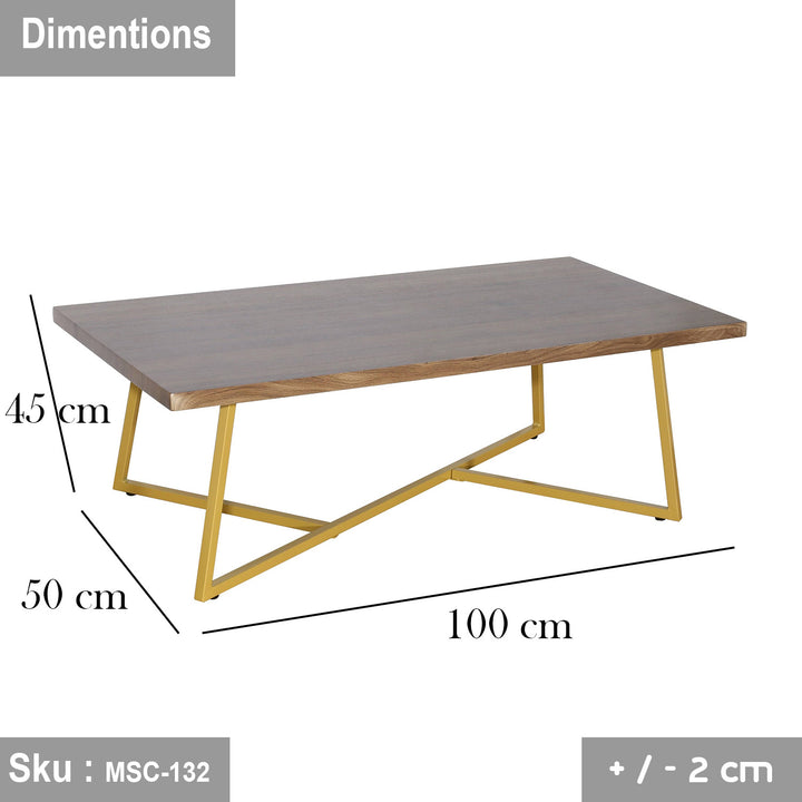 رافين ترابيزة قهوة 100 * 45   خشب MDF - اوسكار رتان