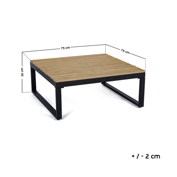 طاولة رامبو خشب زان للديكور الخارجي - اوسكار رتان