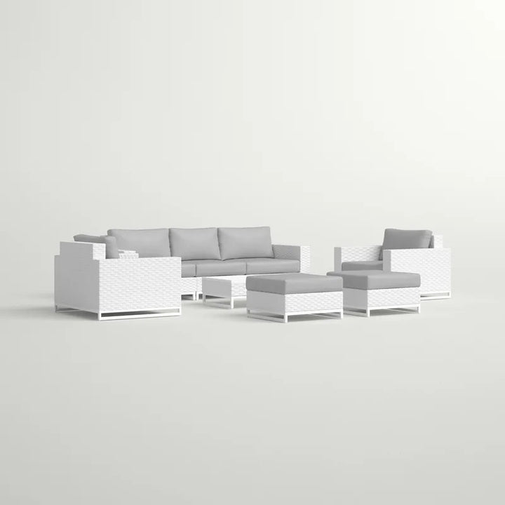 مجموعة لينو رتان عائلي بتصميم عصري - اوسكار رتان