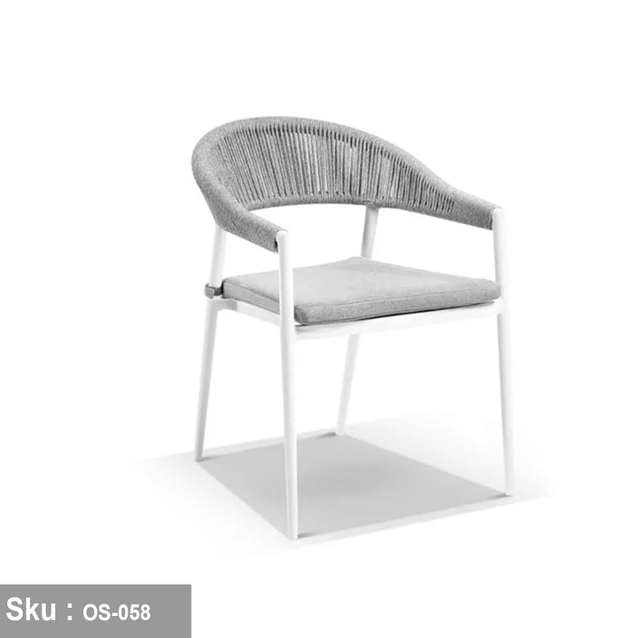  نيفالا كرسي احبال - أبيض  - اوسكار رتان